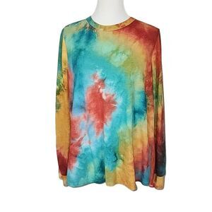 ✨️ Riah Lightweight Tie Dye Sweatshirt Size‎ XL